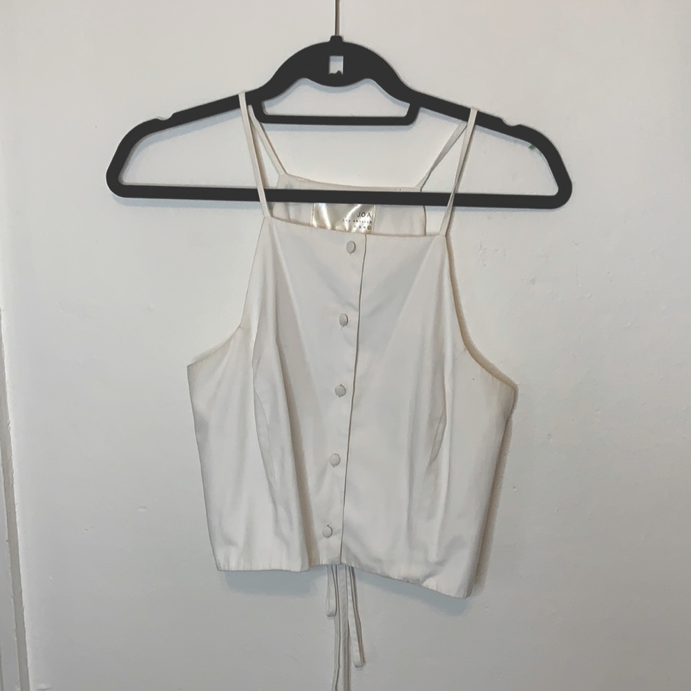 J.O.A Los Angeles cropped blouse